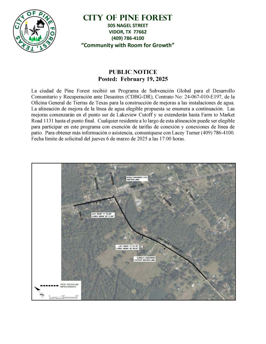 https://cityofpineforest.com/images/images_mi/mi_250_Public_Notice_2-19-25_Spanish_1352902479_9352.jpg